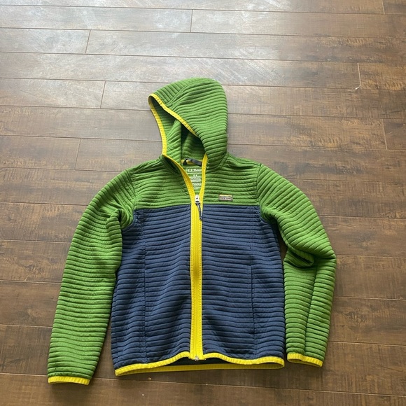 L.L. Bean Alright full zip Colorblock hoodie - Picture 6 of 8